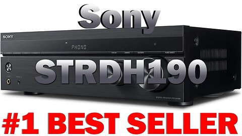 Sony STRDH190 2 ch Home Stereo Receiver