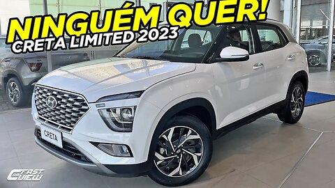 NOVO HYUNDAI CRETA LIMITED 2023 SUV QUE NINGUÉM QUER POR CAUSA DA APARÊNCIA, MAS É EXCELENTE OPÇÃO