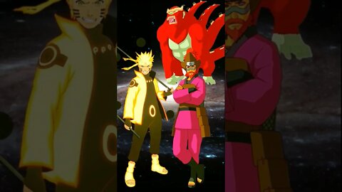 WHO IS STRONGEST?? Naruto VS Jincuriki.#shorts