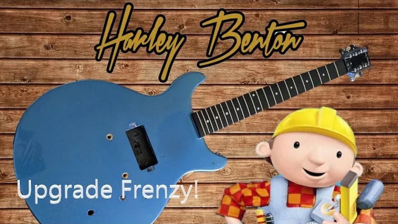 Harley Benton DC Junior upgrade Frenzy!