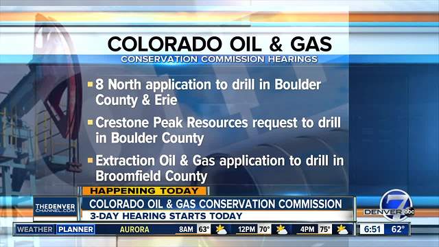 Colorado Oil & Gas Commission meeting