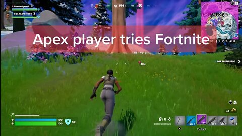 Apex Player tries Fortnite for the first time