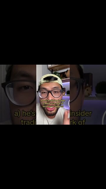 Congressman Dan Crenshaw's STUNNING Justification of Insider Trading #congress #insidertrading