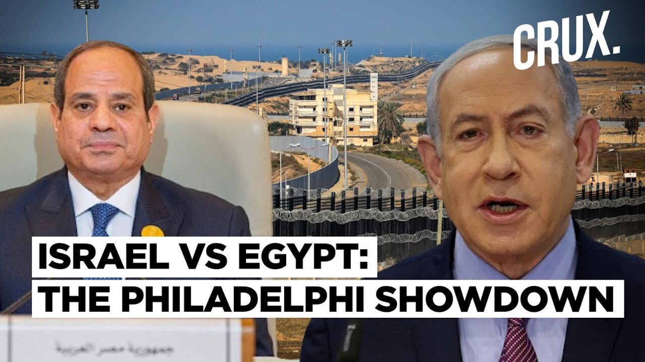 US Backs Bibi’s Philadelphi Corridor Demand? Israel, Egypt Lock Horns Over Key Gaza Route Control