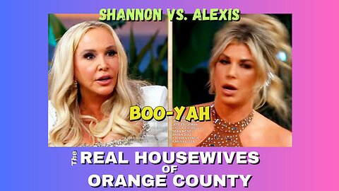 Real Housewives of Orange County / Reunion - Shannon vs Alexis Pt. 1