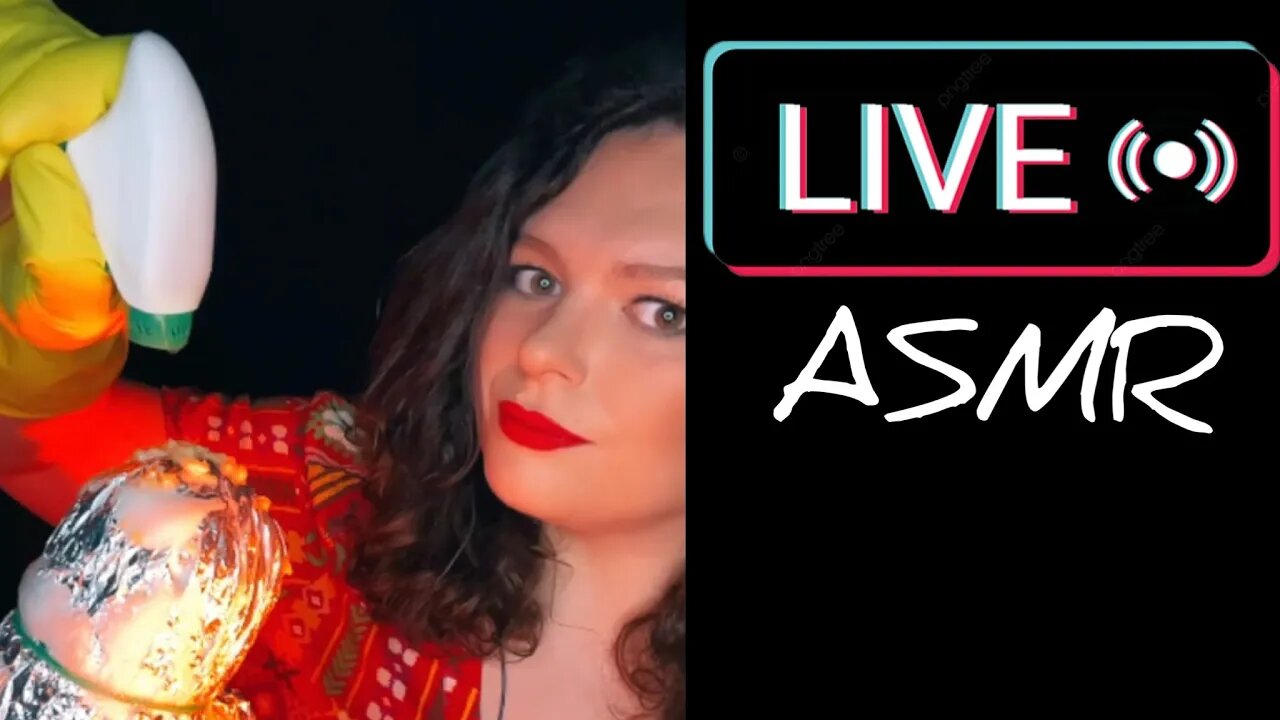 ASMR Live 58 xxxxxxxxxxxxxxxxx Popping Candy, Eating Pickles, Eating Sounds Steffi Nova ASMR