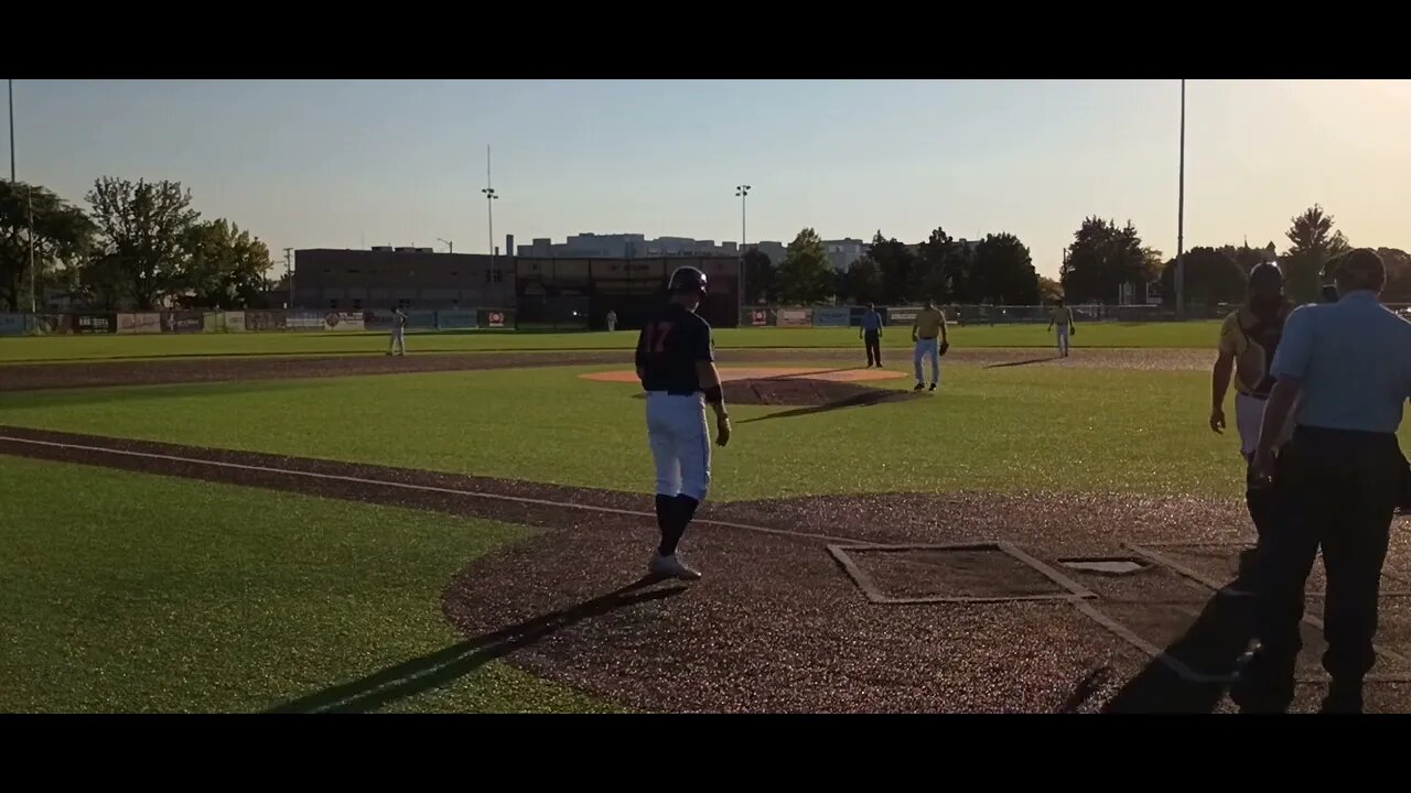 Detroit MSBL 50+ Playoffs, Colt 45's (15-9) @Rangers (21-3). First round single game elimination.