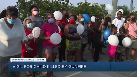 Vigil held for 7-year-old boy shot to death in Riviera Beach