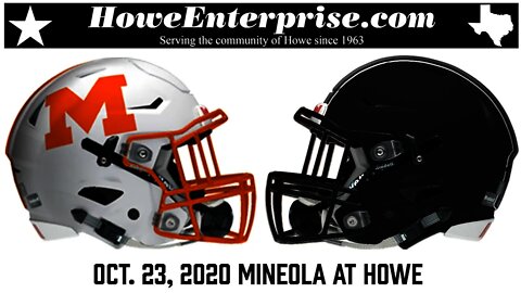 Mineola Yellowjackets at Howe Bulldogs, 10/23/2020