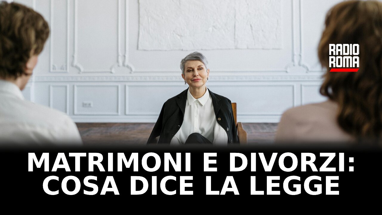 Matrimoni e divorzi: cosa dice la legge