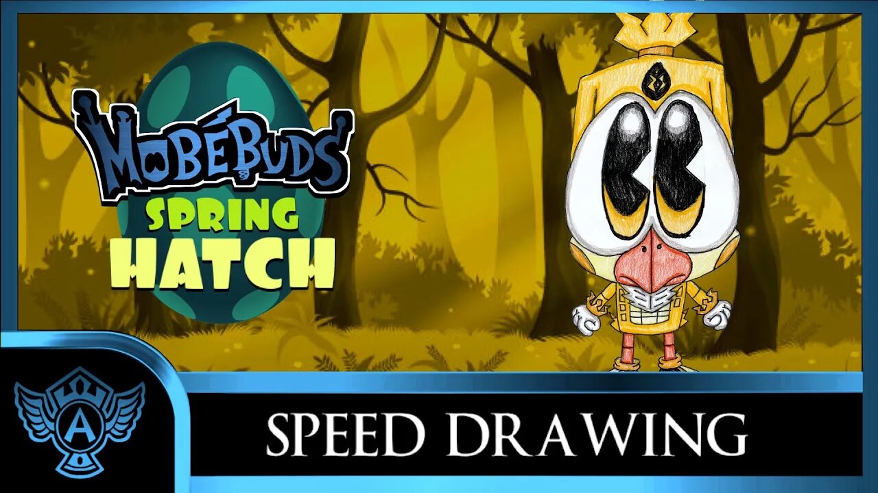 Speed Drawing: MobéBuds Spring Hatch - Voltchick | A.T. Andrei Thomas 2023