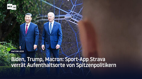 Biden, Trump, Macron: Sport-App Strava verrät Aufenthaltsorte von Spitzenpolitikern