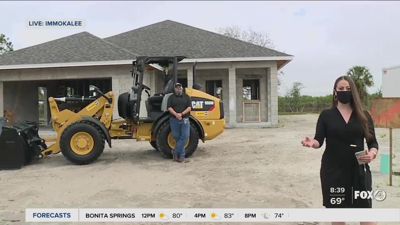Construction site serves as hands-on learning lab to Immokalee Foundation students