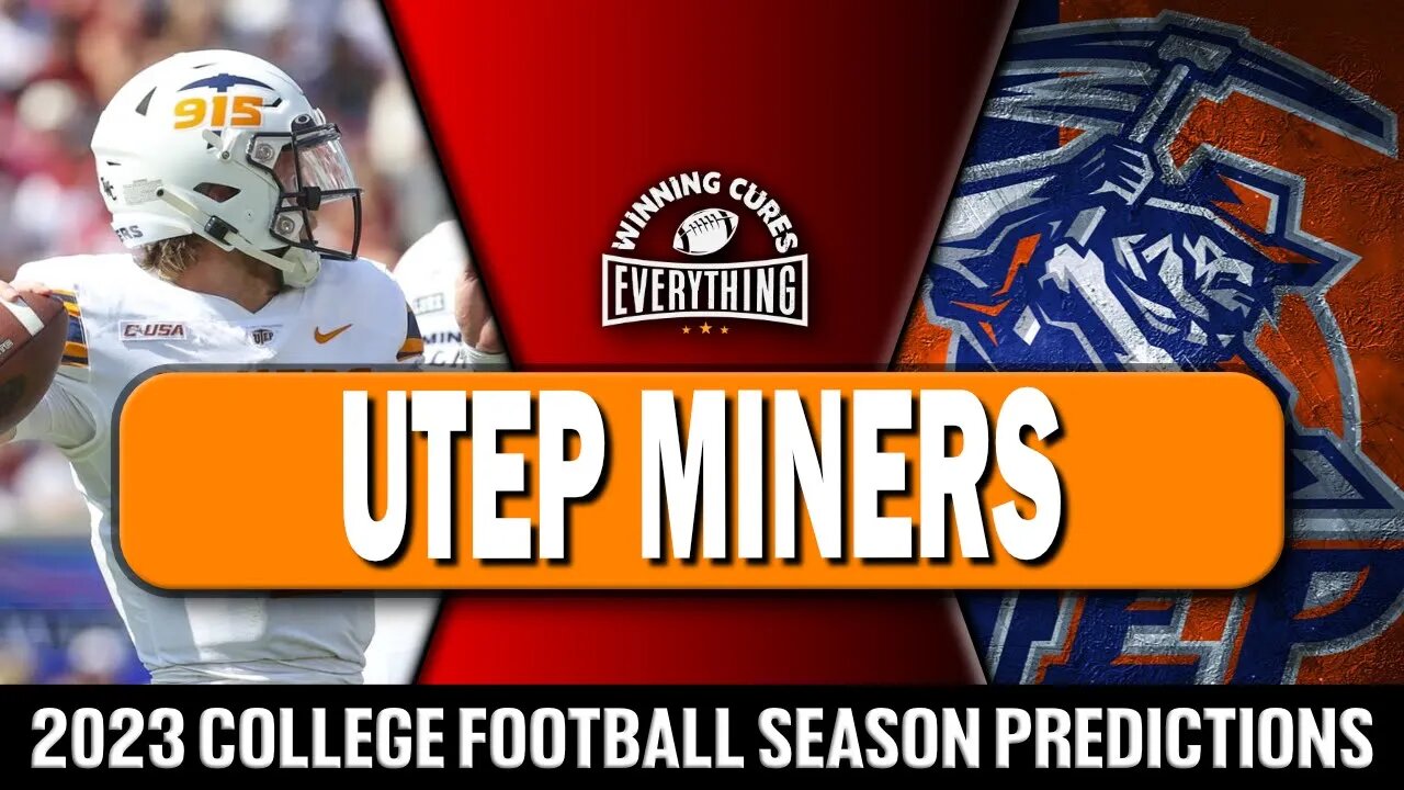 UTEP Miners 2023 College Football Season Predictions