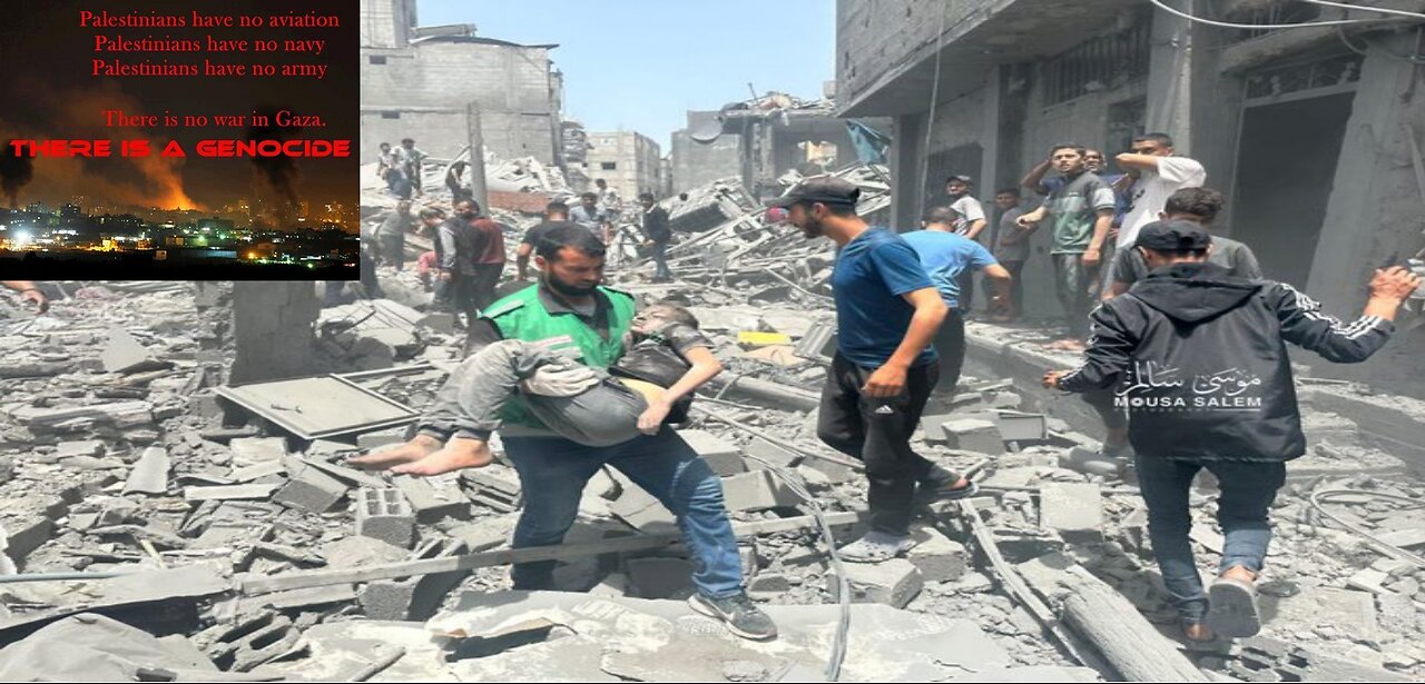 IsrAliens Bomb Home in Gaza. Murder 10 women, 10 children and 8 men. Media Pretends Israel is at War