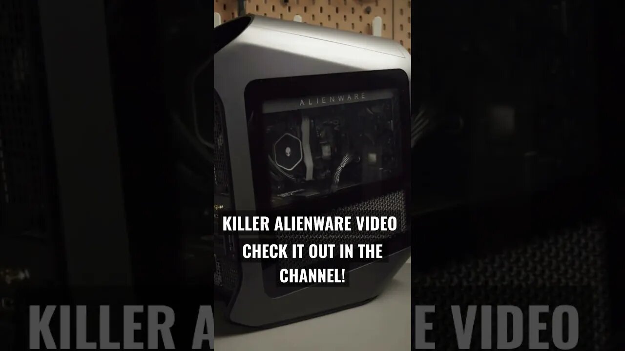 Alienware R15 and Brand Experience #youtubeshorts #alienware #tech