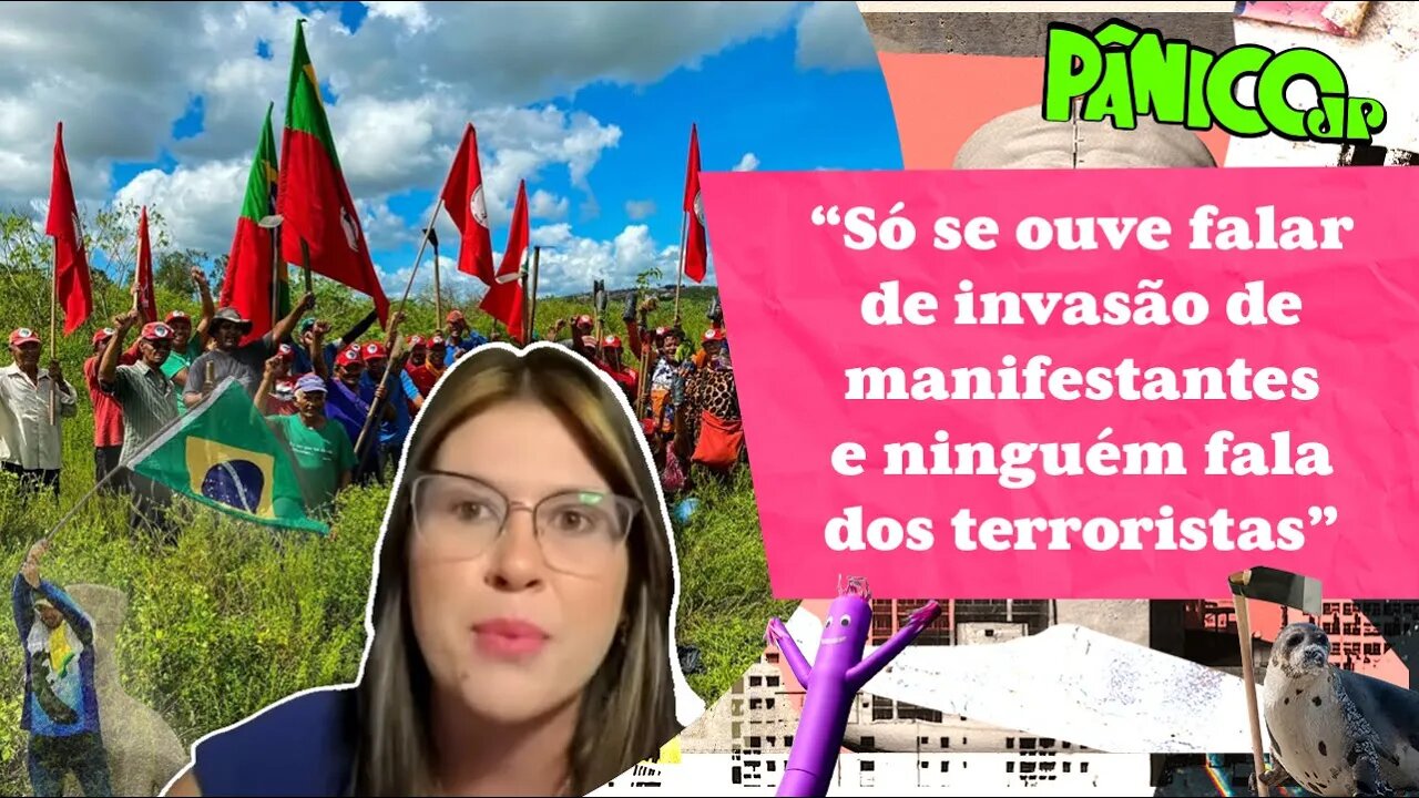 BÁRBARA ‘TE ATUALIZEI’ COMENTA SOBRE INVASÕES DO MST