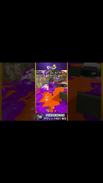 I splattered everything around me!