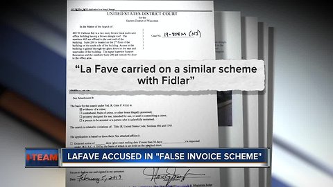 Feds: Lafave accused in "False Invoice Scheme"