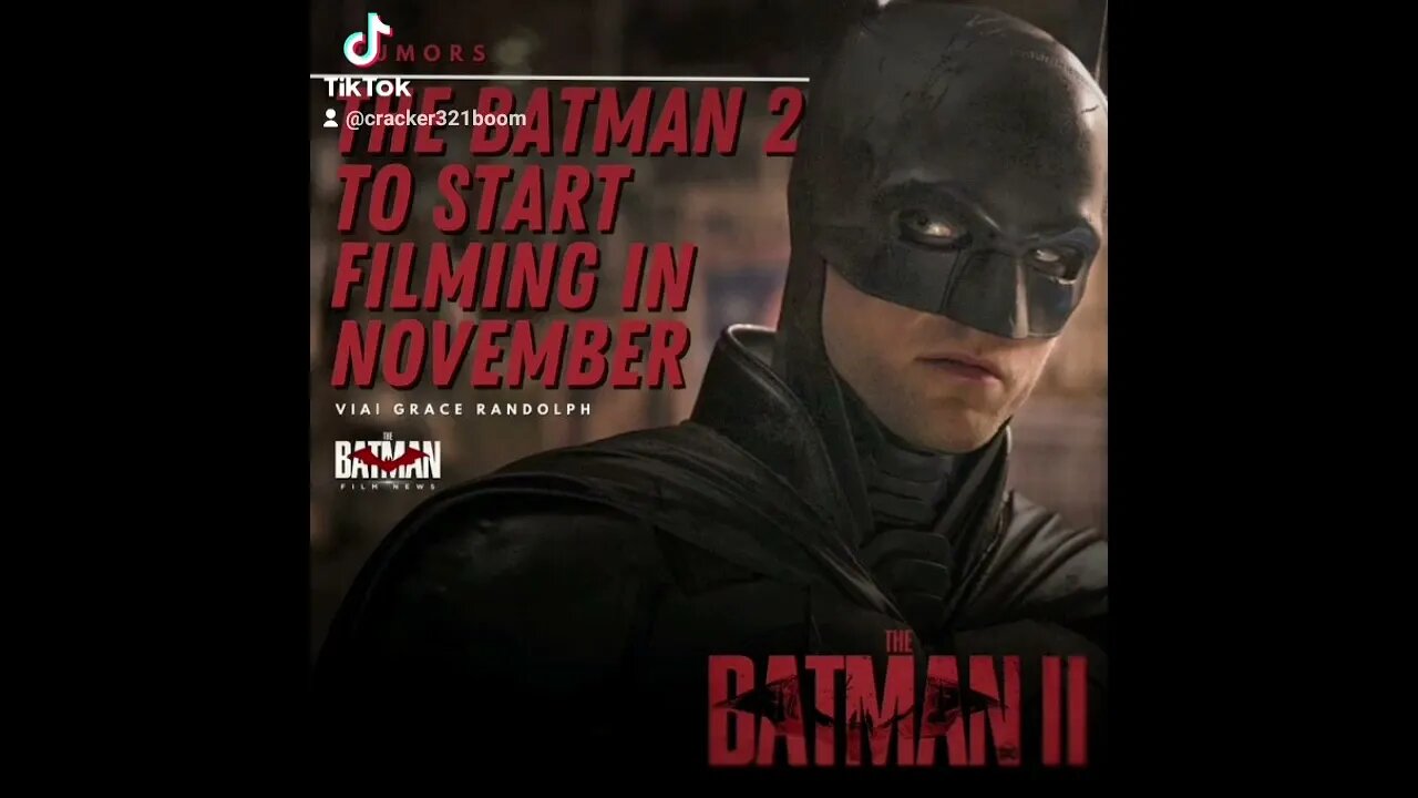 BATMAN 2 FILMING 11/23