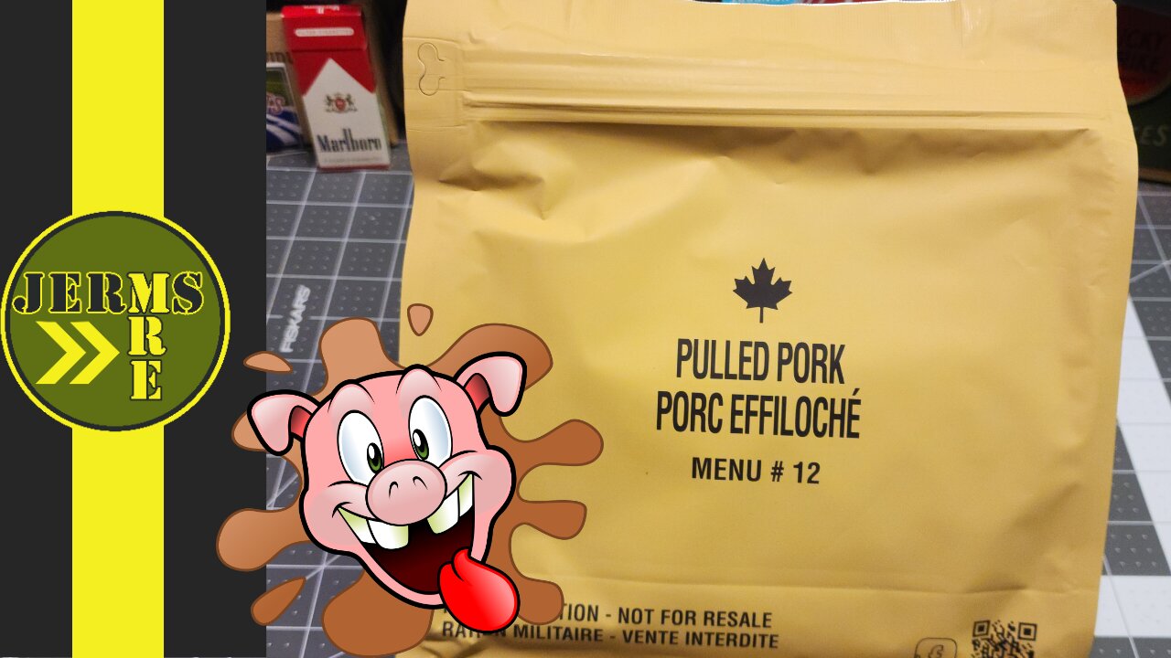 2020 Canadian IMP Menu #12 Pulled Pork MRE Review