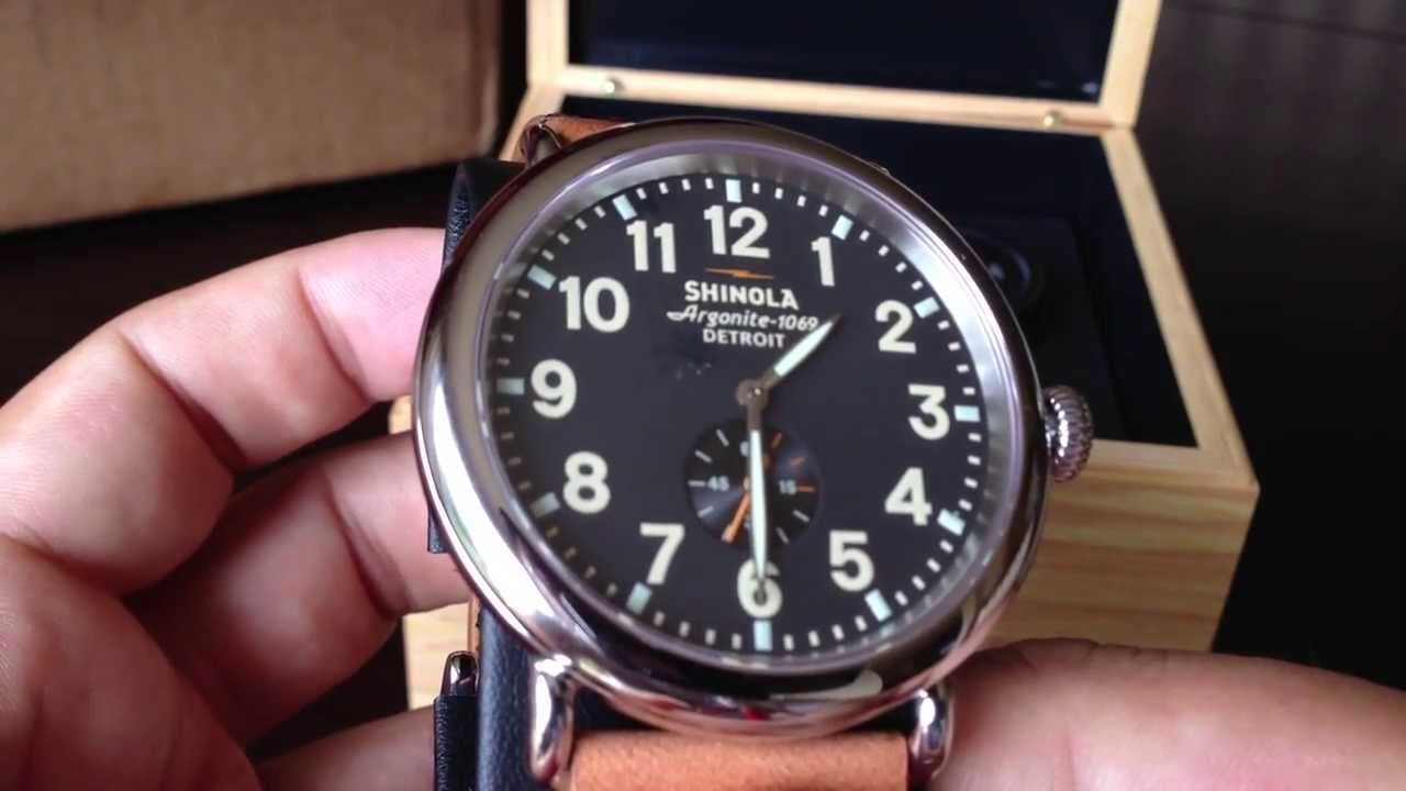 Shinola Runwell 47mm Limited Edition Watch Review