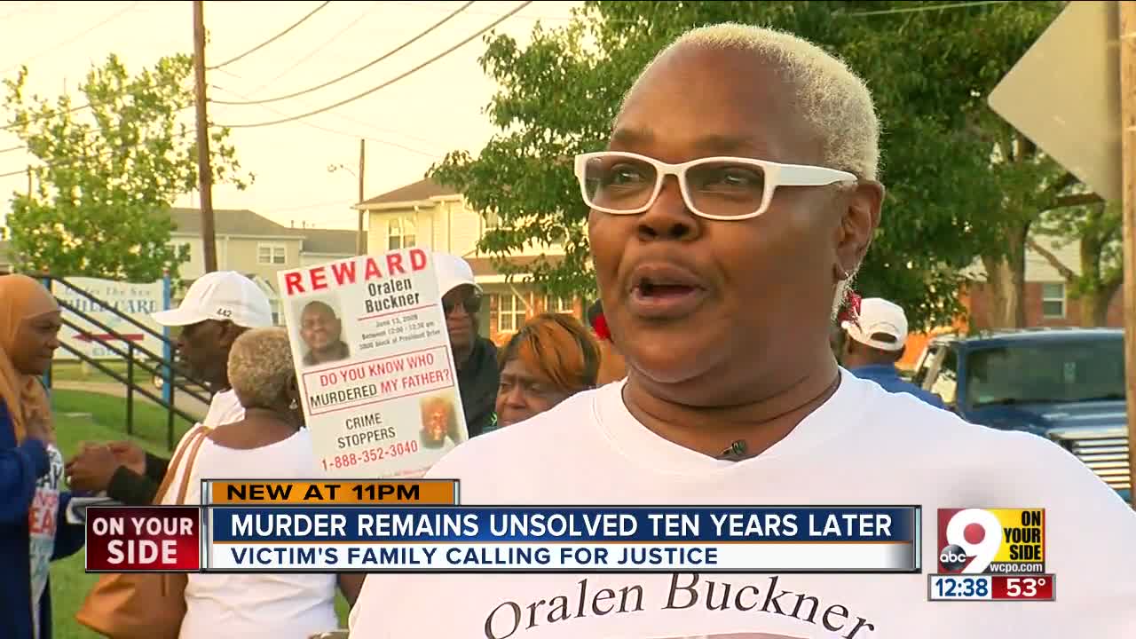 After 10 years, shooting victim's family still hopes for arrest