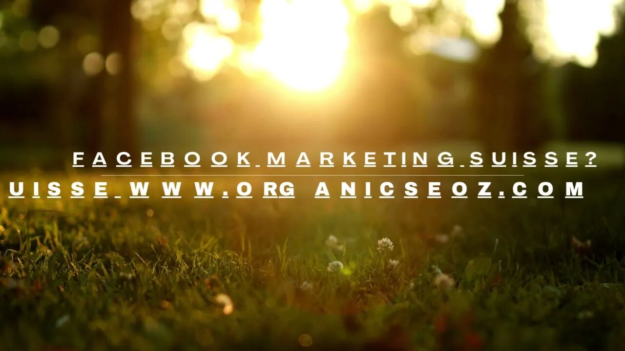 facebook marketing suisse? facebook marketing en suisse avec www.organicSeoz.com