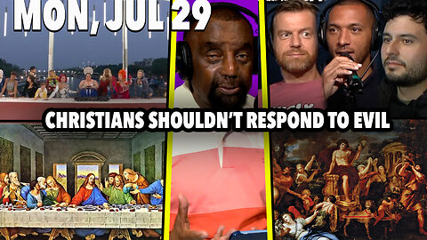 Olympics: Christians should never respond to evil. | JLP Mon 7-29-24