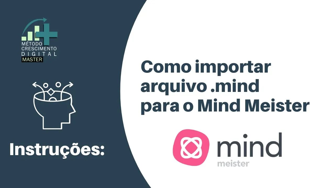 Como importar mapa mental para o Mind Meister
