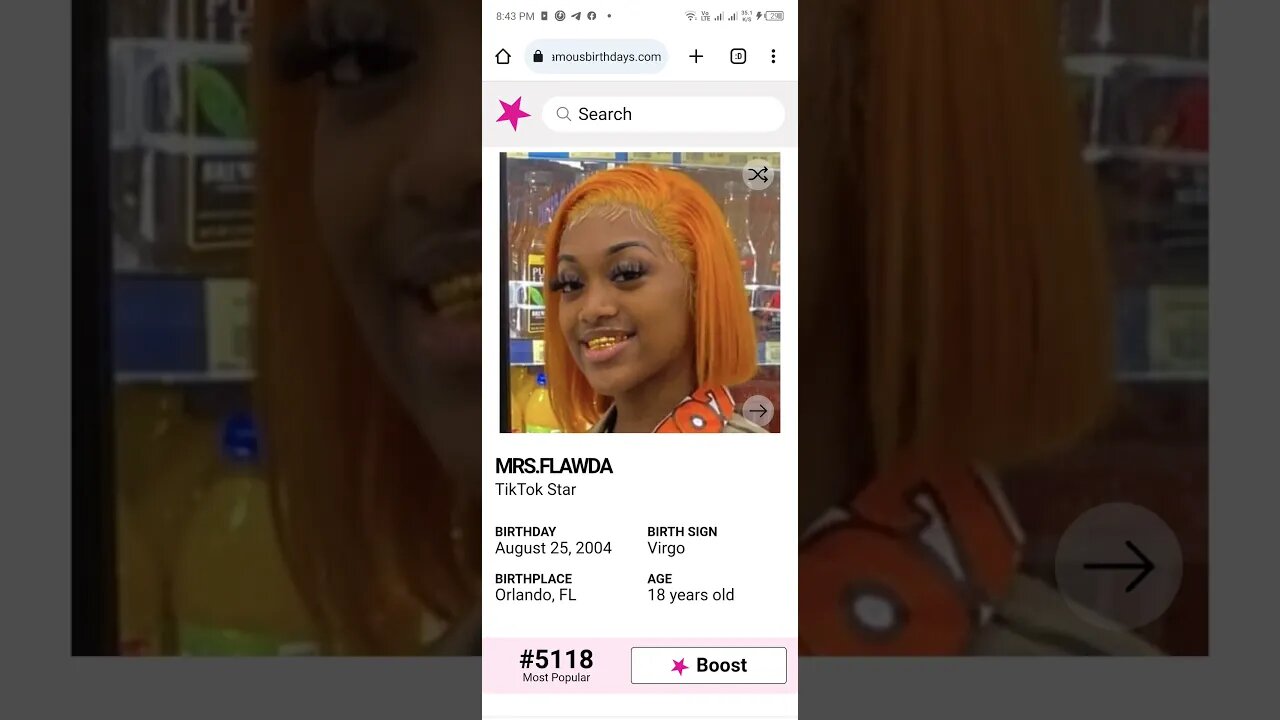 HAPPY 18 BIRTHDAY MRS.FLAWDA