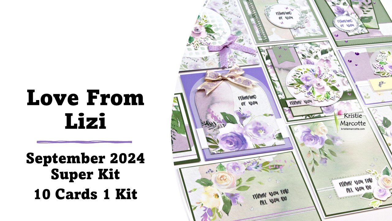 Love From Lizi | September 2024 Super Kit | 10 Cards 1 Kit