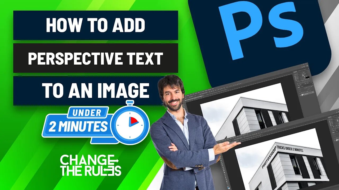 How To Add Perspective Text To An Image