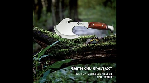 Smith chu universalaxt spaltaxt survivalaxt campingaxt freizeitbeil handbeil outdooraxt waldaxt