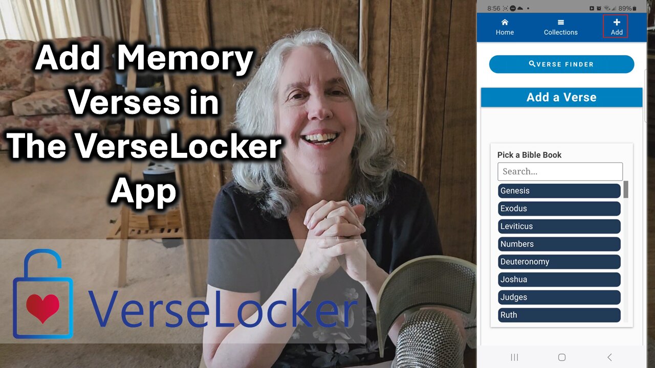 How to Add a Memory Verse to VerseLocker