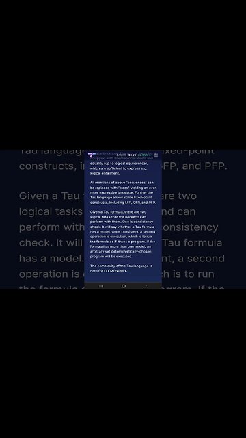 Tau Language low level Summary Part (4 - 4) 💎 #shorts #TauLanguage