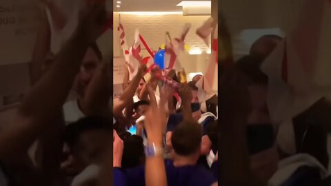 An amazing welcome back at basecamp!🏴󠁧󠁢󠁥󠁮󠁧󠁿🥳#shorts #viral #england #worldcup #celebration