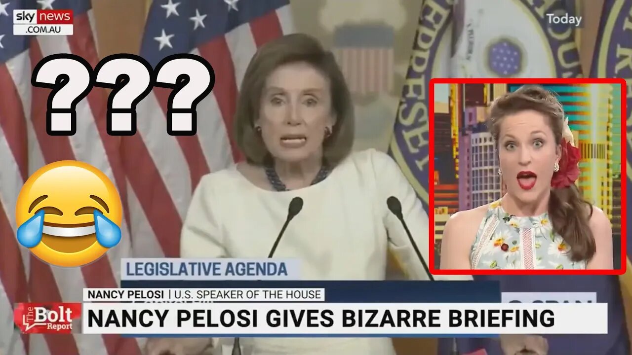 Nancy Pelosi LAUGHED AT By Australian News! She Is Quite The Show...