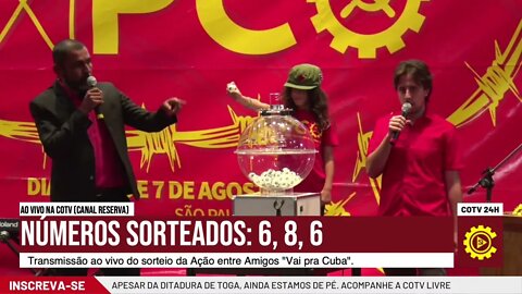 Sorteio vai pra Cuba - 13/08/22