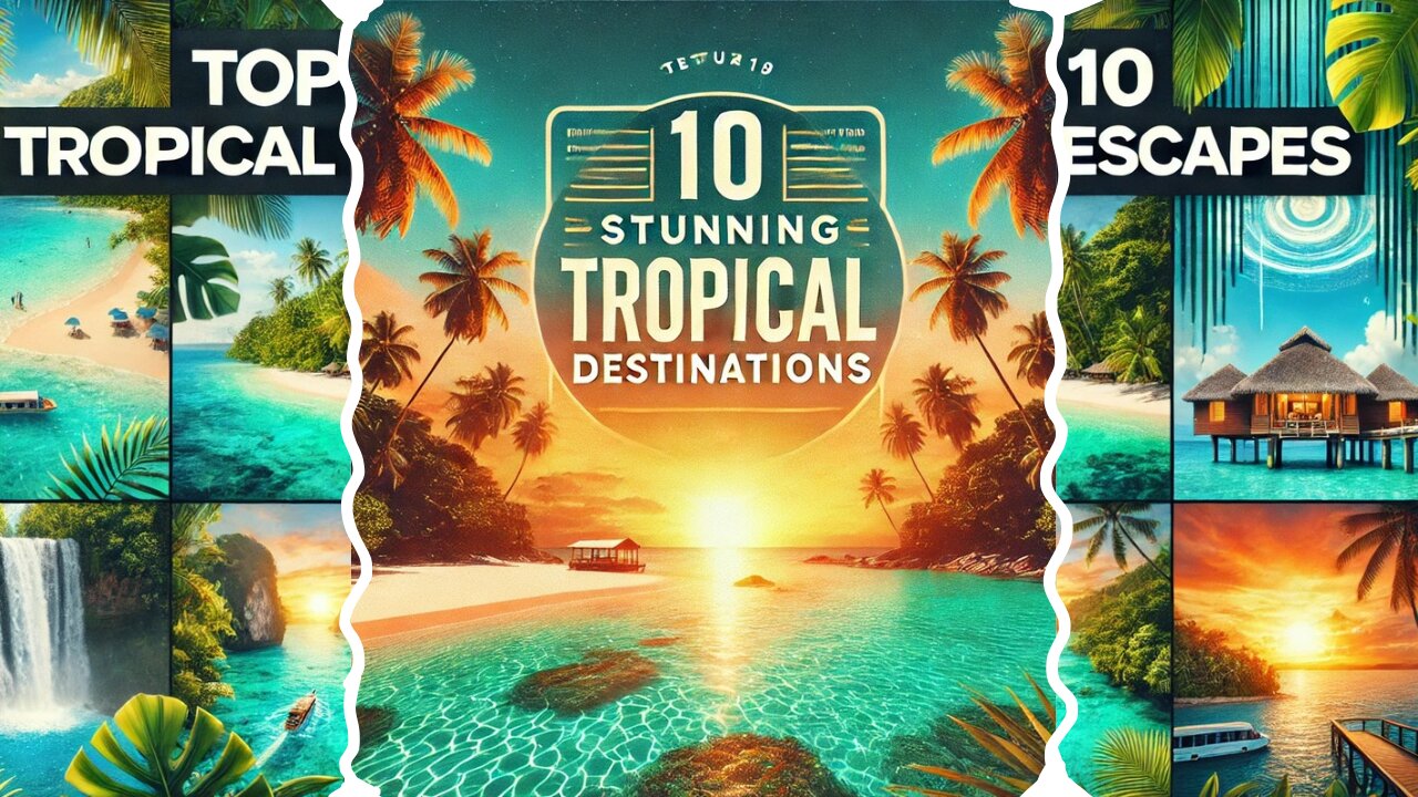 🌴10 Stunning Tropical Destinations You Must Visit 🤟🏼 | Ultimate Travel Inspiratio🌍