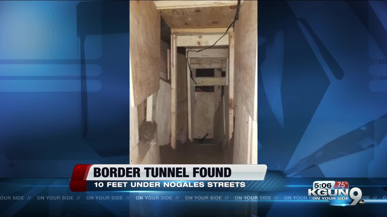 Cross-border tunnel found in Nogales
