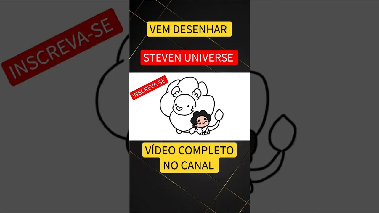 VEM DESENHAR STEVEN UNIVERSE FÁCIL #desenho #shorts #desenhofacil #desenholivre #desenhofofo