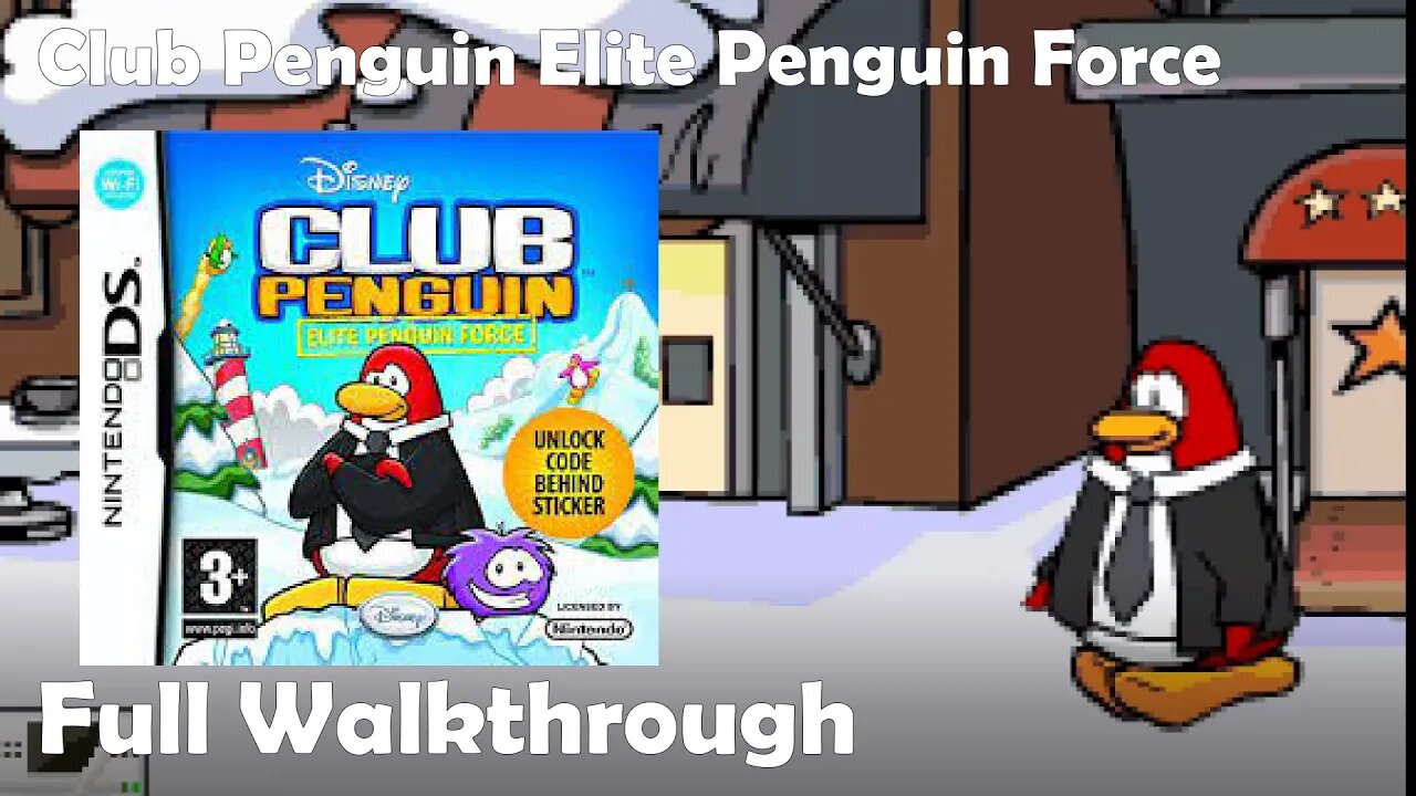 Club Penguin Elite Force (DS) Full Walkthrough