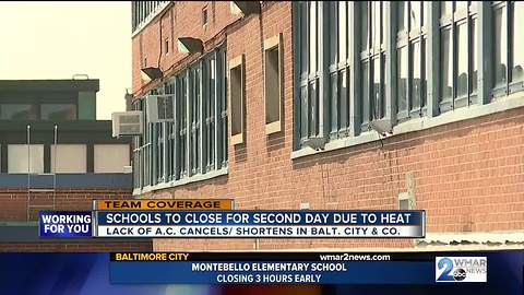 Rising temps outside and lack of resources inside keeping kids out of school