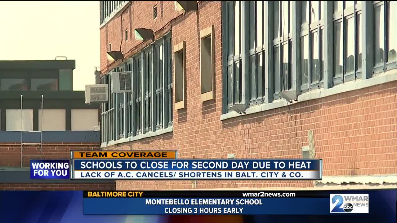 Rising temps outside and lack of resources inside keeping kids out of school