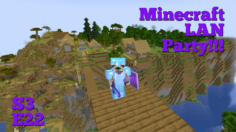 Minecraft LAN Party! Season 3 Episode 22 - Villager Management (livestream highlights)