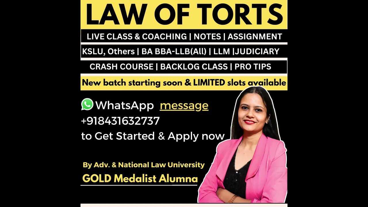 LAW OF TORTS