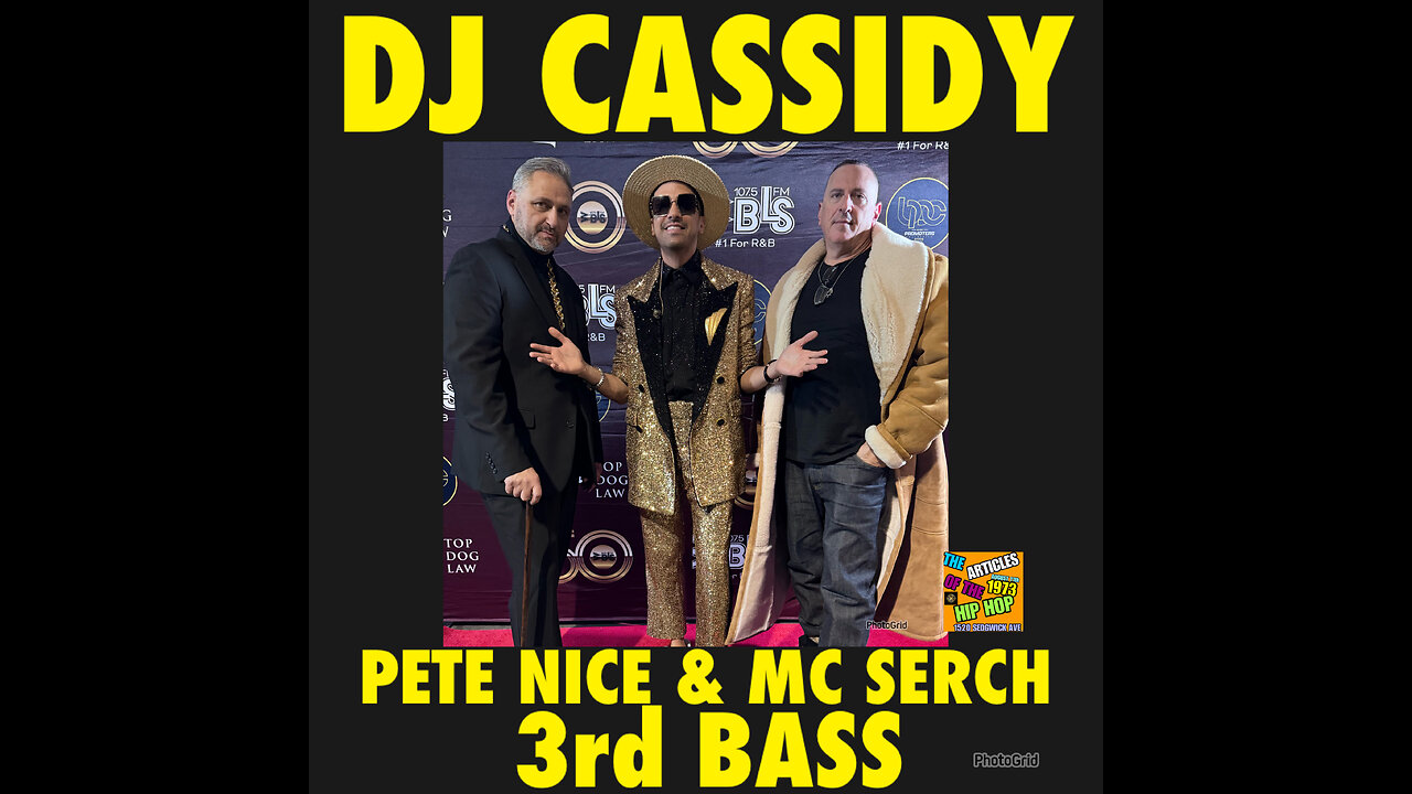 NIMH #816 The 3rd Bass Reunion Pete Nice & MC Serch with Dj Cassidy Pass the Mic..