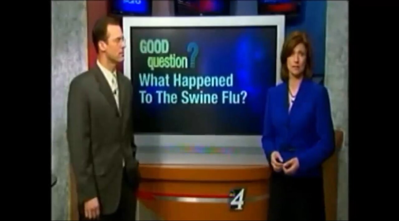 FLASHBACK: Swine Flu Fear & Propaganda PSAs — 1 Yr Later TV News Asked “Where Did It Go?”