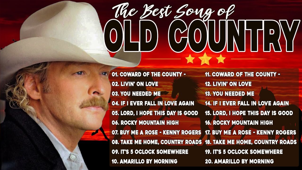 Best Old Country - Best Songs Of All Time 60s 70s 80s - Alan Jackson, Kenny Rogers, Don Williams